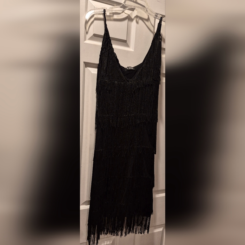 Black Ruffled Tiered Maxi Skirt